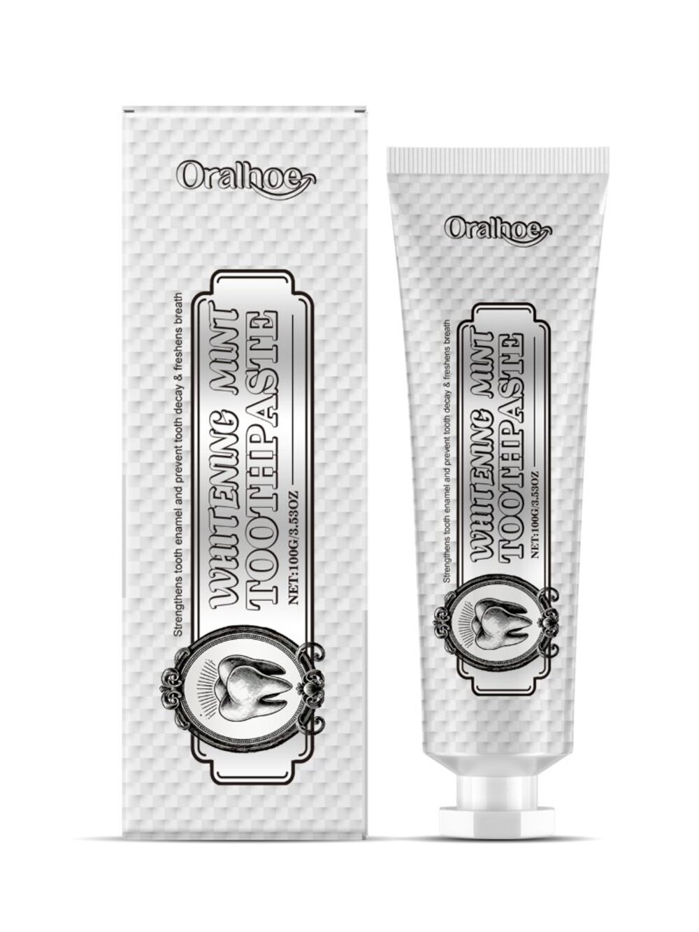Oralhoe Mint Toothpaste 100g – Fresh Breath & Stain Cleaning